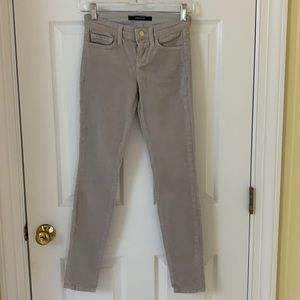 J Brand Grey Corduroy Pants